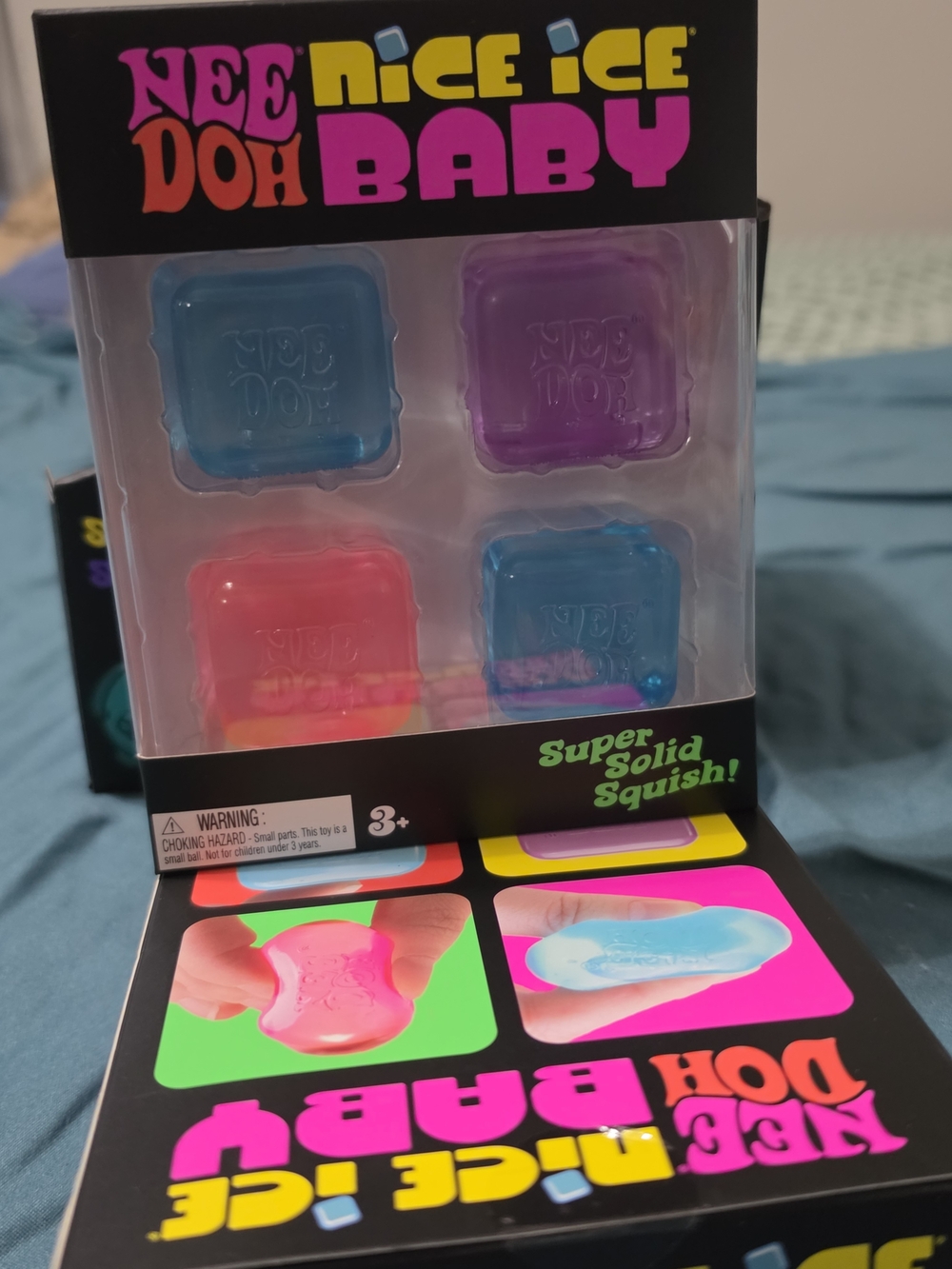 ✨ NeeDoh Nice Ice Baby Squishy Toy - Pristine in Original Packaging